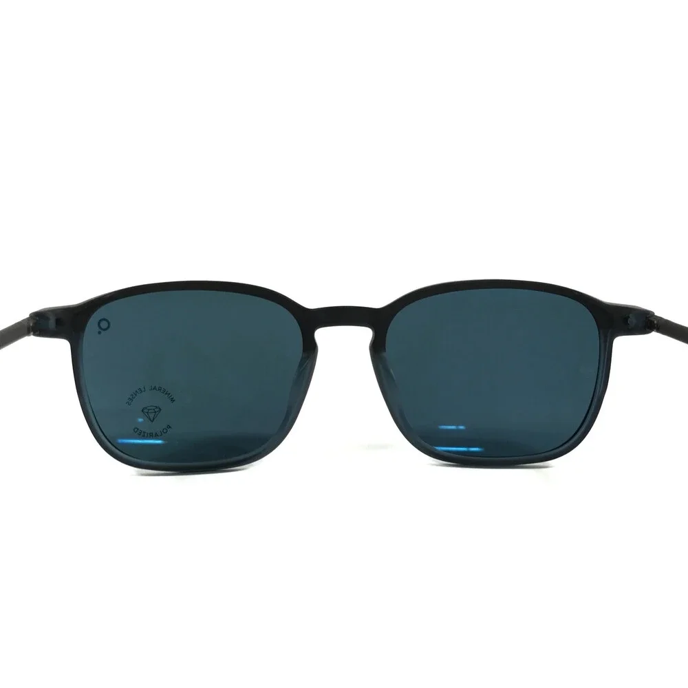 Etnia Barcelona Sunglasses CACTUS PTBK Petrol Black Frames Blue Polarized Lenses